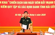 Military units urged to accelerate fallen soldiers’ remains repatriation campaign